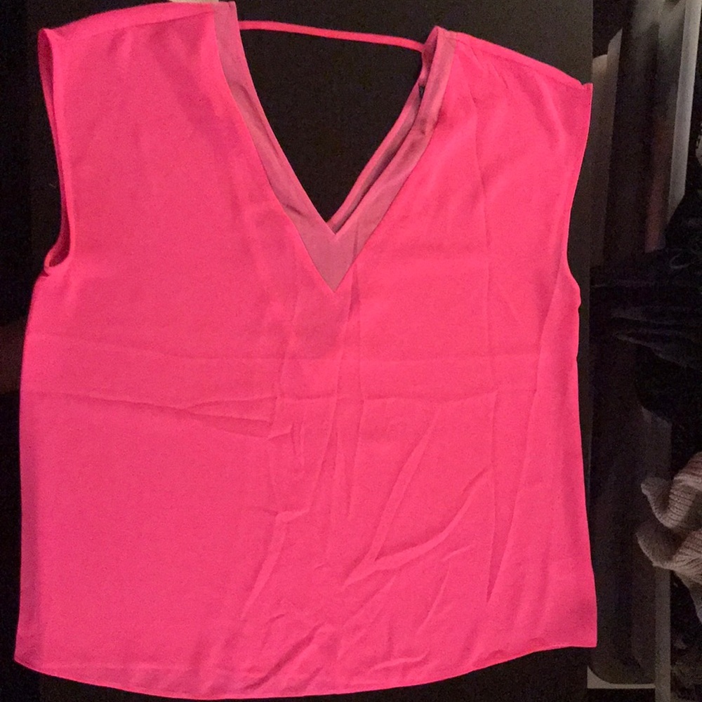 Express hot pink top